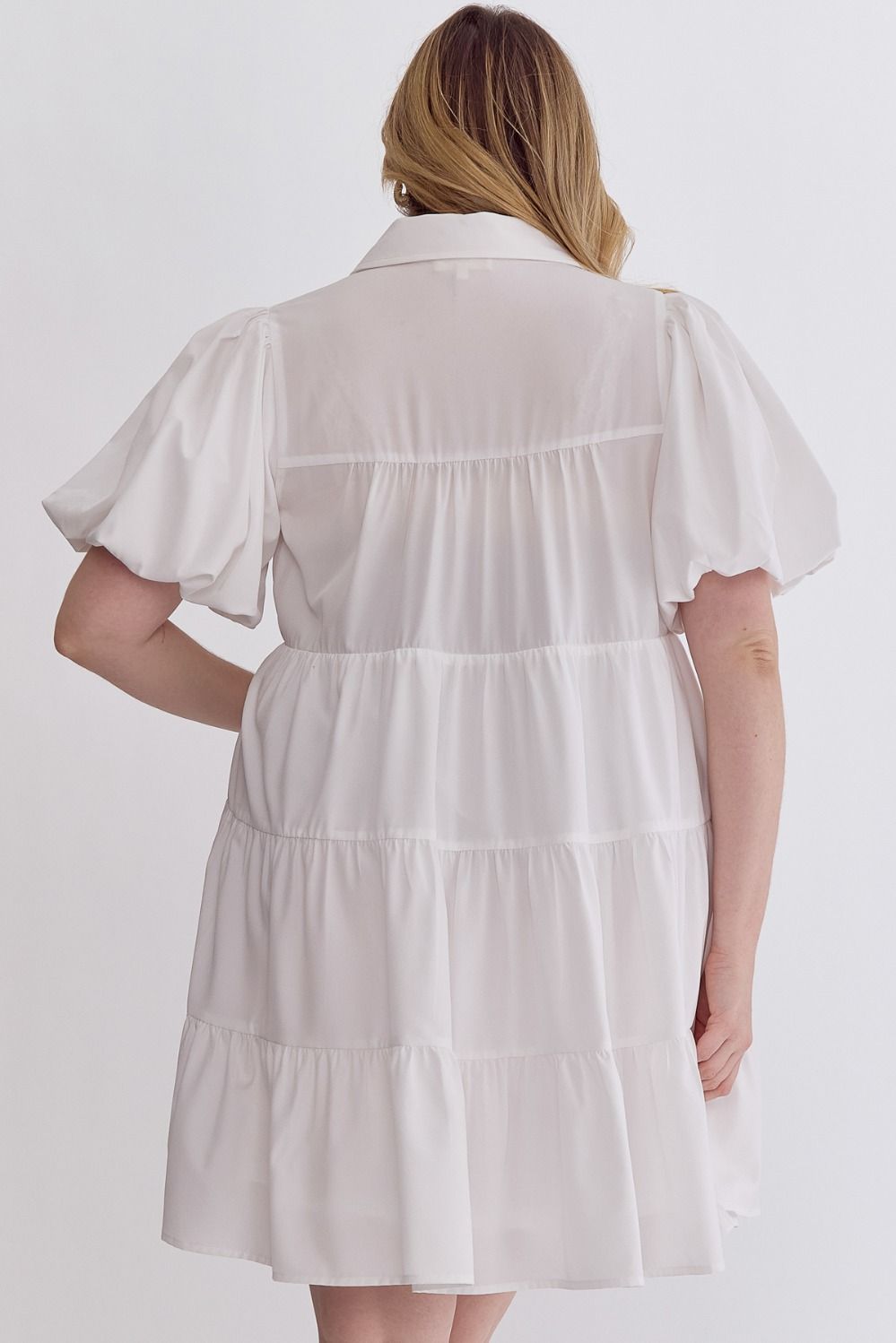 mini puff sleeve dress