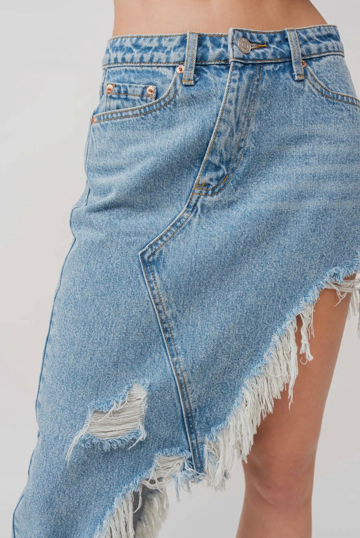 Denim maxi