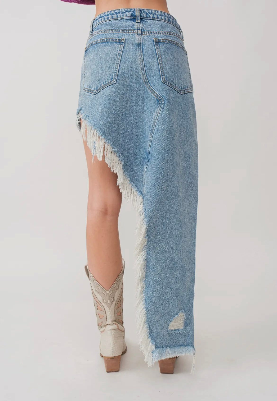 Denim maxi