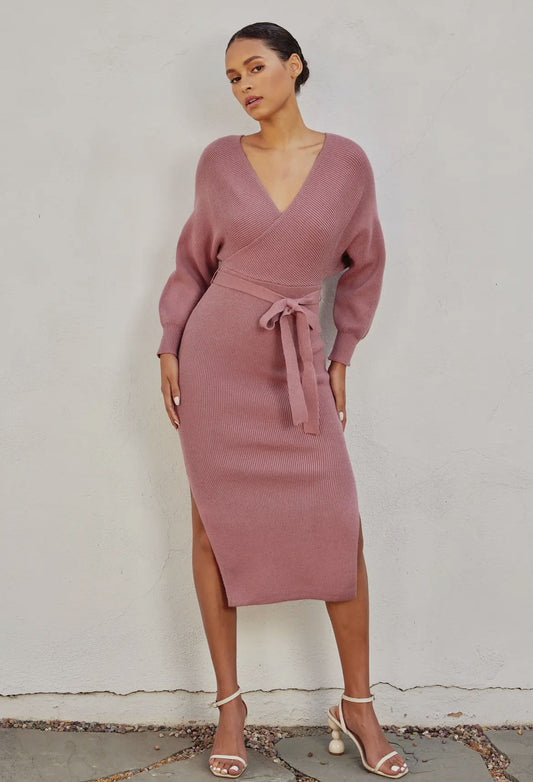 Easy To Love Knitted Midi Dress